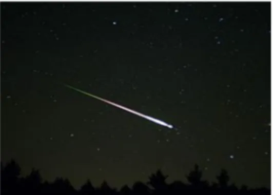 Gambar 2. Kawah meteor Barringer, Arizona,  Amerika Serikat (Ikhlasul, 2009) 