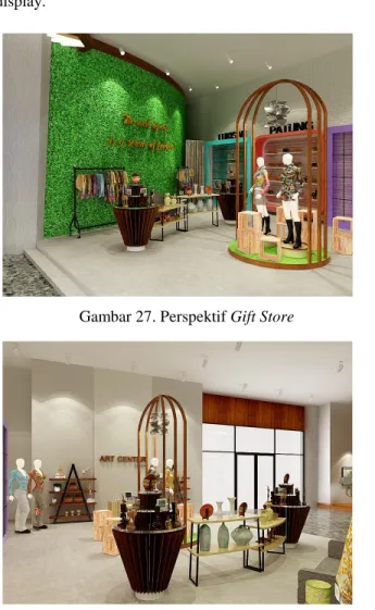 Gambar 27. Perspektif Gift Store 