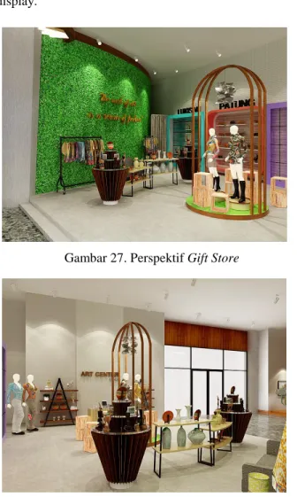 Gambar 27. Perspektif Gift Store 