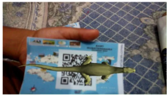 Gambar 15  Tampilan scan AR