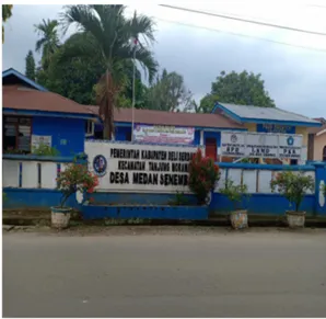 Gambar 1 : kantor desa Medan Sinembah 