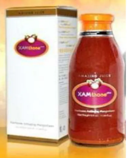 Gambar 11. Produk xanthone manggis 