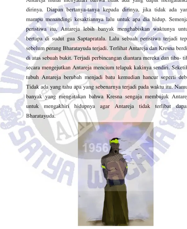 Gambar 4.7 a Pertarungan Antara Antareja dan Pasukan Magada  Gambar 4.7 b Antareja Mengalahkan Semua pasukan Magada 