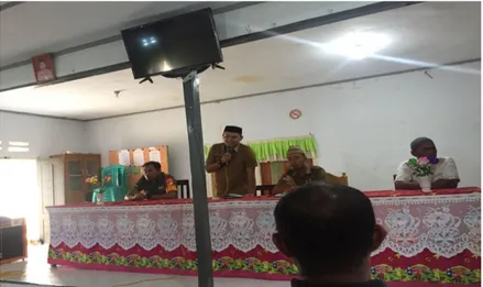 Gambar 4.2 Situasi Rapat Koordinasi Kelompok Tani 