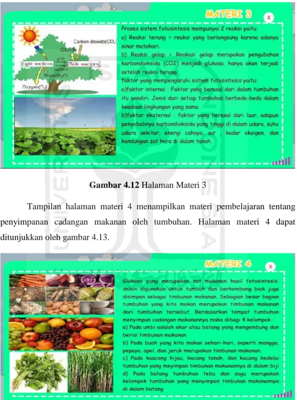 Gambar 4.12 Halaman Materi 3 