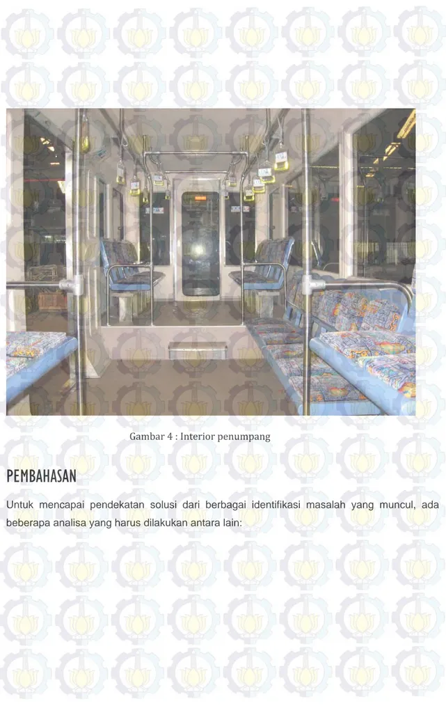Gambar 4 : Interior penumpang 