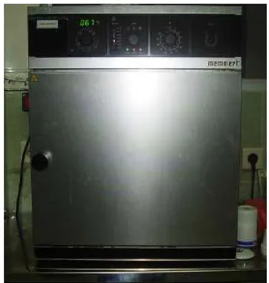 Gambar 1. Alat pengering oven yang digunakan dalam penelitian 