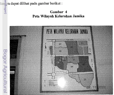 Gambar 4 Peta Wilayah Kelurahan Jamika 