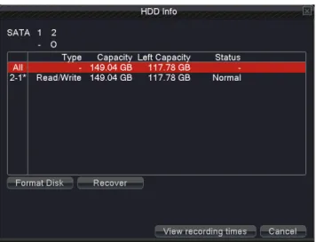 Gambar 2.3 Informasi HDD 