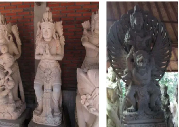 Gambar 2.5 Patung Tradisional Bali  Sumber : Observasi tgl. 30 September 2015