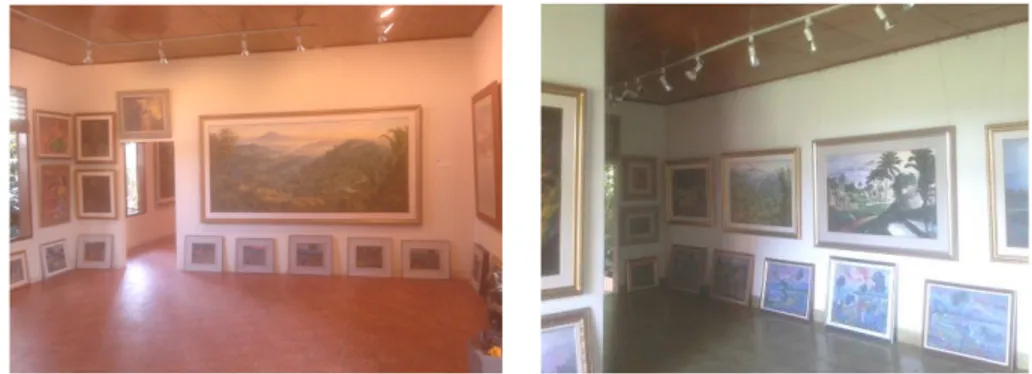 Gambar 2.15 Interior Rudana Fine Art Gallery  Sumber : Observasi tgl. 17 Maret 2015 