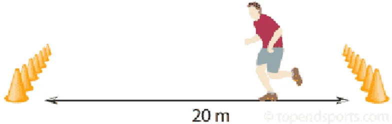Gambar 5. Multistage Fitness Test (Bleep test)  44