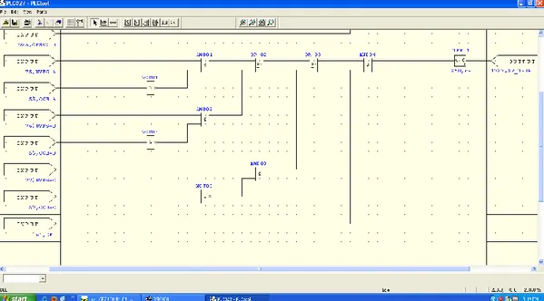 Gambar 7.5 Penambahan internal logic PLC rele distance Toshiba GRZ 100 