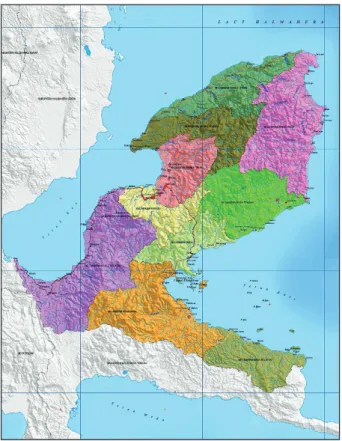 Gambar Peta Kabupaten Halmahera Timur