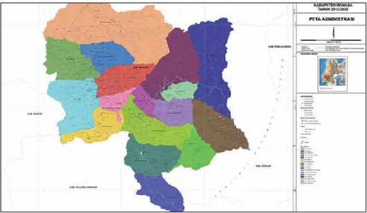 Gambar 3. Peta Kabupaten Mamasa