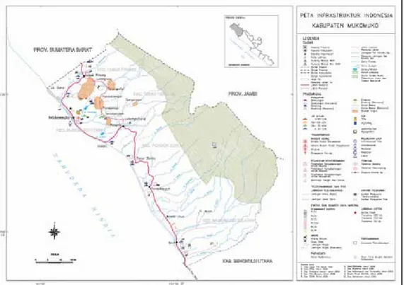 Gambar 5. Peta Kabupaten Mukomuko