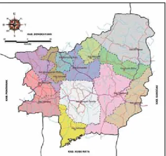 Gambar 3. Peta Kabupaten Landak