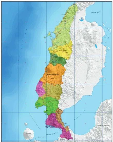 Gambar Peta Kabupaten Halmahera Barat
