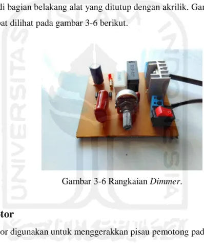 Gambar 3-6 Rangkaian Dimmer. 