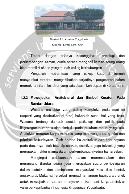Gambar I.6. Keraton Yogyakarta 