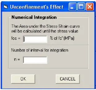 Gambar 4.8 Considering Confinement’s Effect