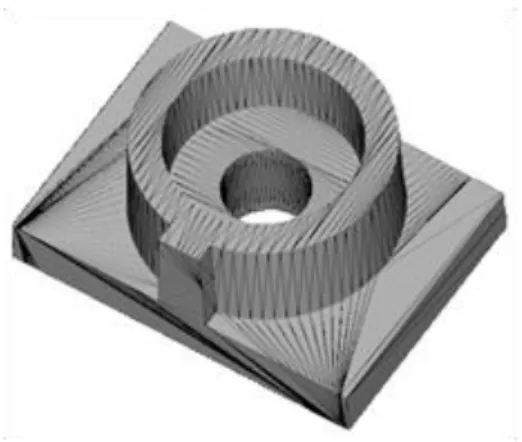 Gambar 1. Triangulasi Model 3D 