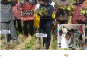 Gambar 41. Panen dan pameran dalam Pekan Pertanian Lahan Kering  Iklim Kering Nasional (PPLKIKN) di Naibonat, NTT