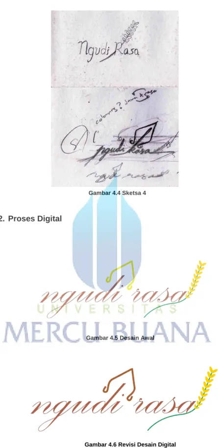 Gambar 4.4 Sketsa 4 