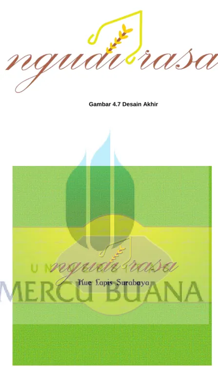 Gambar 4.7 Desain Akhir 