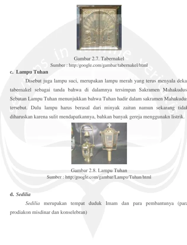 Gambar 2.8. Lampu Tuhan 