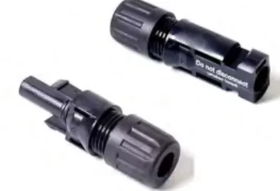 Gambar 2.2 Connector MC4 