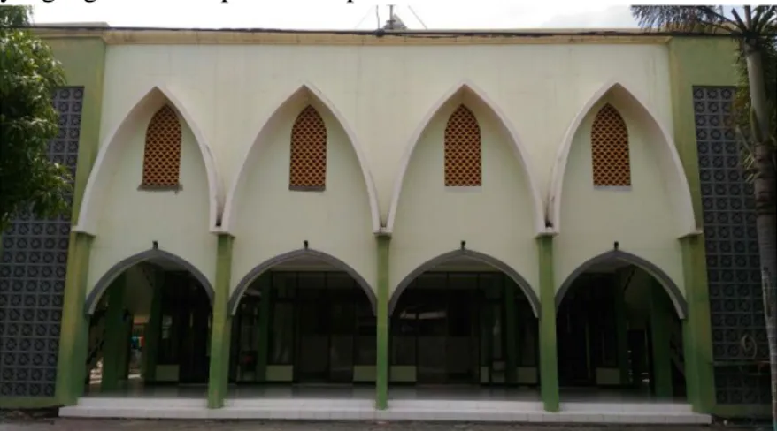 Gambar  3.3 Masjid Al Aqsha Tampak Depan 