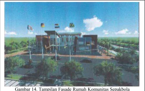 Gambar 16. View Belakang  Bangunan 