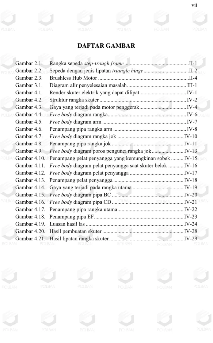 Gambar 2.1.     Rangka sepeda step-trough frame ..............................................