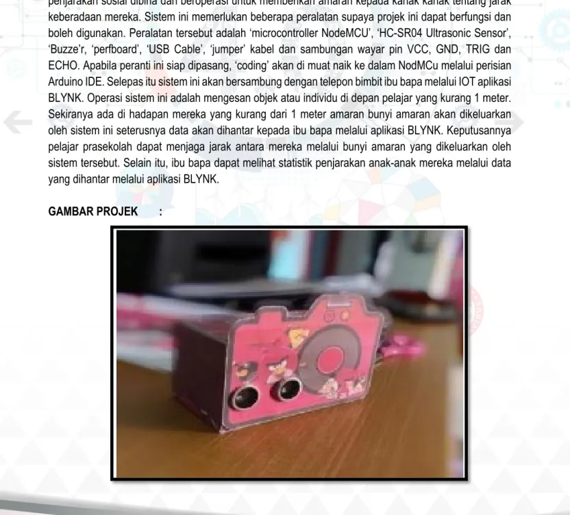 GAMBAR PROJEK  : 