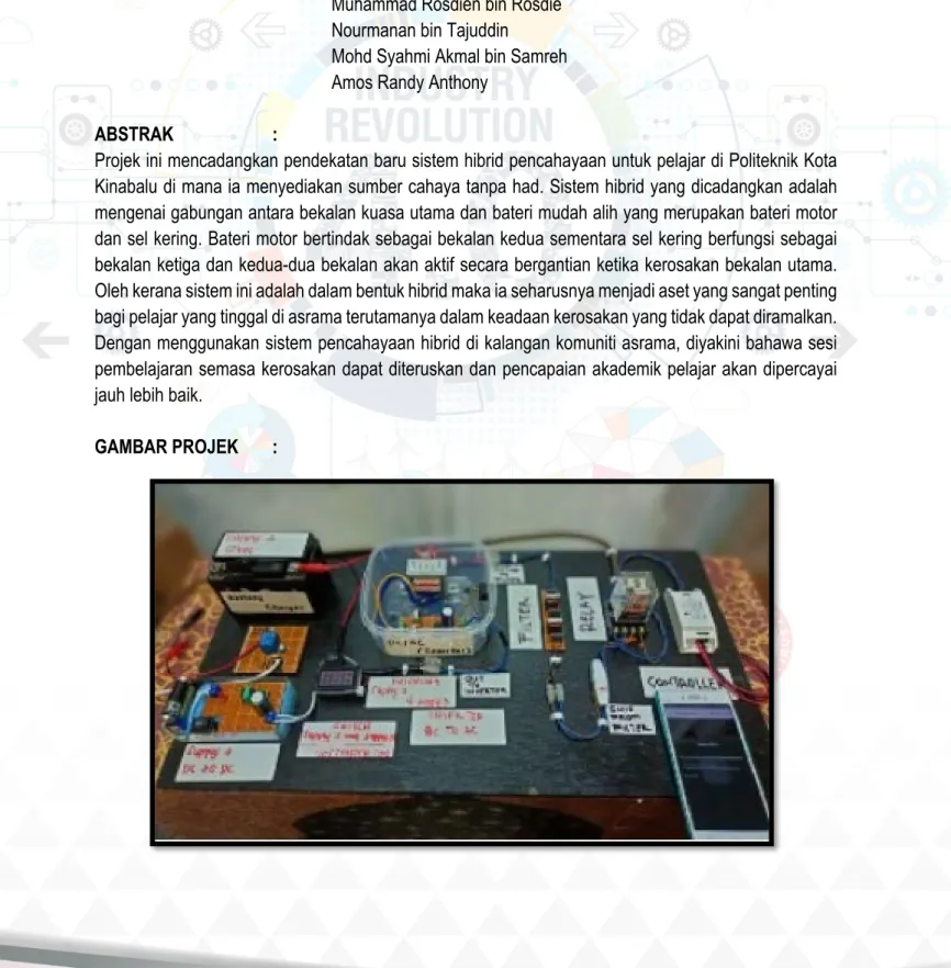 GAMBAR PROJEK  : 
