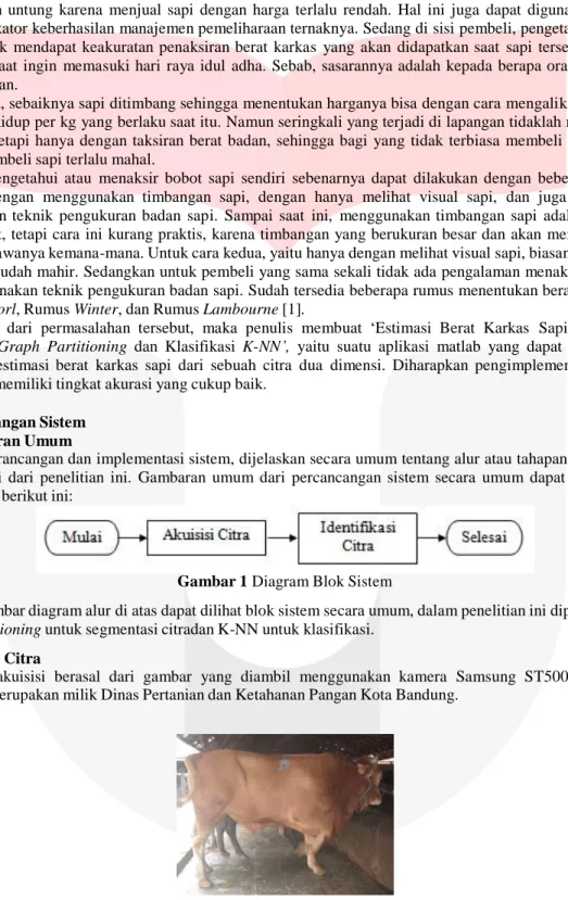 Gambar 1 Diagram Blok Sistem 