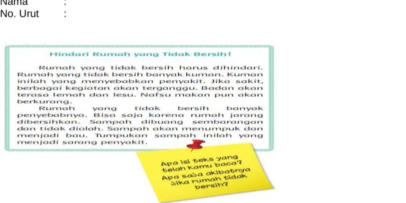 Tabel Makna Kata 