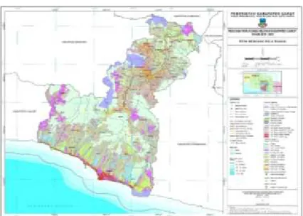 Gambar 2.5 Peta Rencana Pola Ruang Kabupaten Garut   Sumber : RTRW Kabupaten Garut 2011-2031 