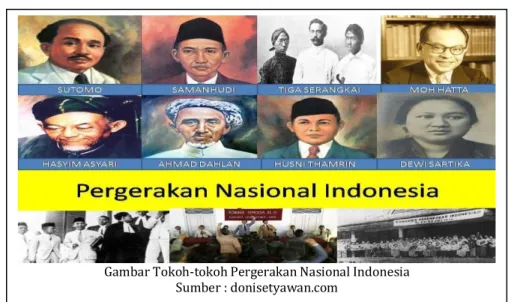 Gambar Tokoh-tokoh Pergerakan Nasional Indonesia  Sumber : donisetyawan.com 