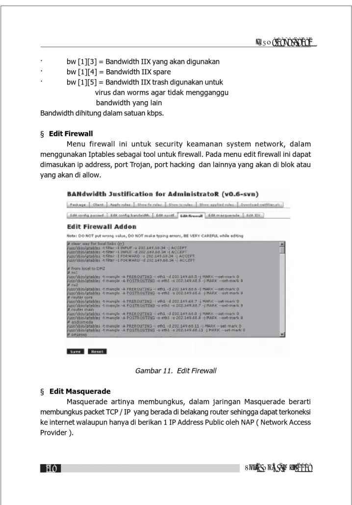 Gambar 11.  Edit Firewall
