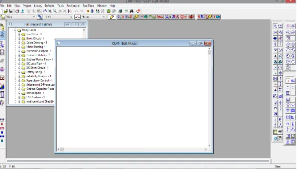 Gambar 2.14 File proyek pada ETAP 