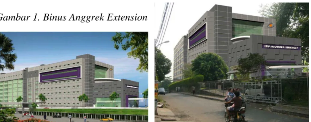 Gambar 1. Binus Anggrek Extension 