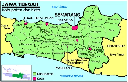 Gambar 4.1  Provinsi Jawa Tengah 