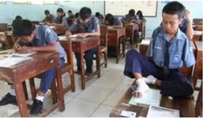 Gambar 1.3 Sekolah Inklusi di Gunung Kidul, Yogyakarta  Sumber : http://www.tempo.co/read/news/  