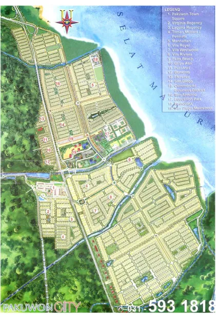 Gambar 2.4 : Rencana Pengembangan Pakuwon City 