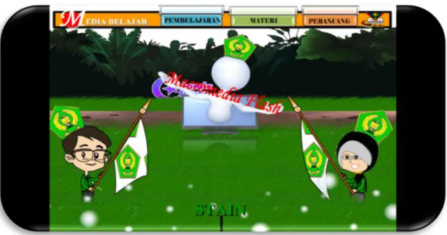 Gambar 4.12  Layar Judul Penelitian 