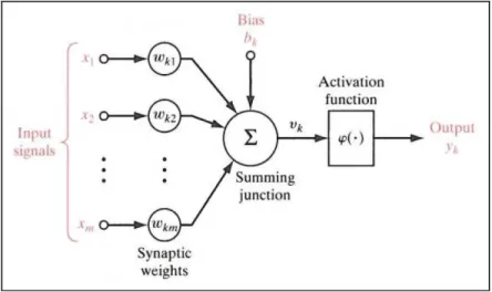 Gambar 2.1 Model neuron non-linear 