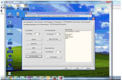 Gambar 3.10 MTP3 Man Machine Commands 