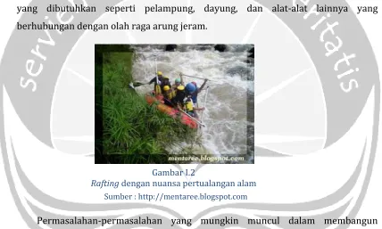 Gambar I.2  dengan nuansa pertualangan alam 